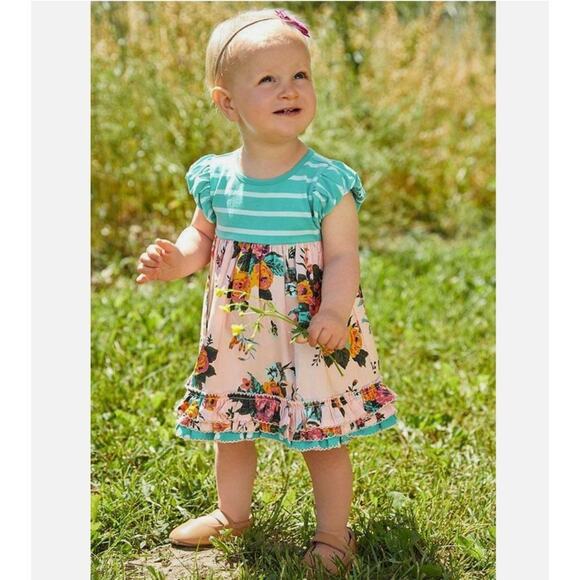 Matilda Jane Infant Girls Size 18-24 months Pick Me Dress Wonderment Excellent l - Picture 1 of 14